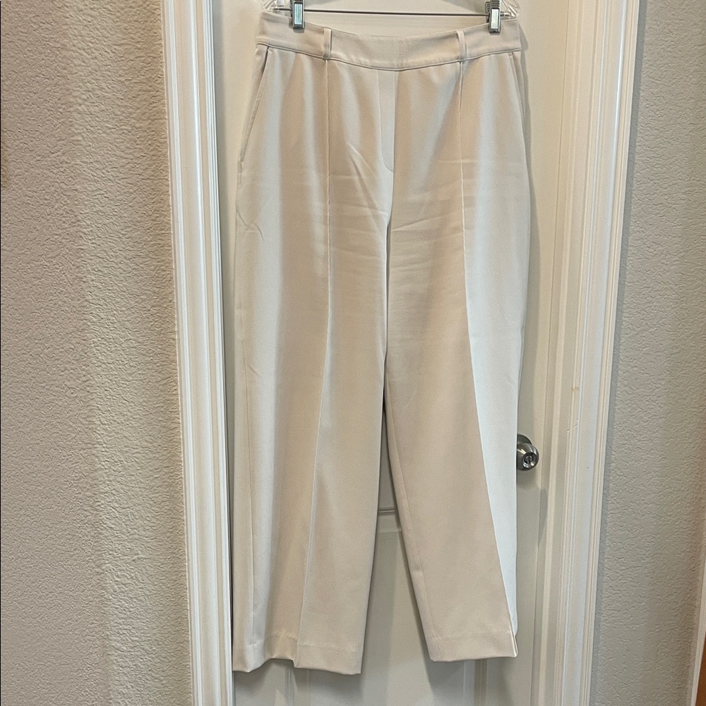 SPANX Cream Wide Leg Women's Pants
